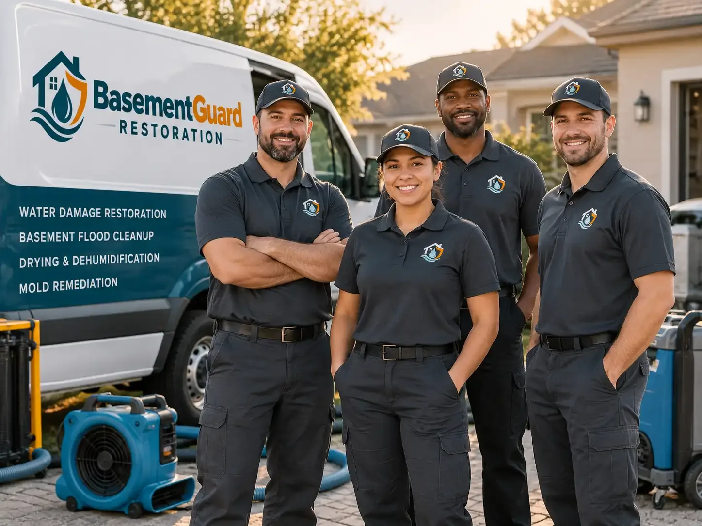 Basement Water Damage Restoration company in Fairbank, IA